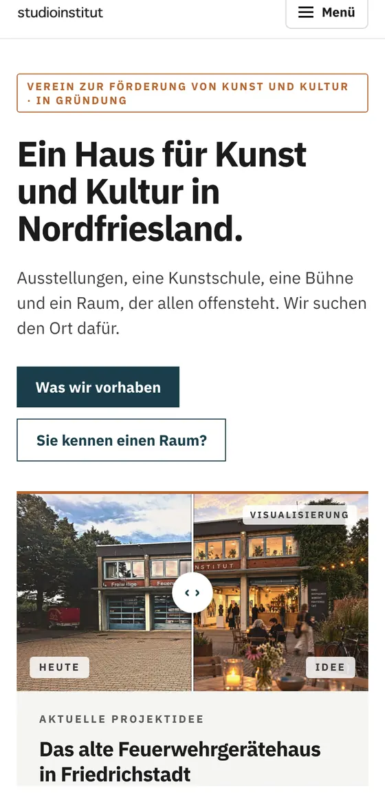 studioinstitut.com auf dem Handy